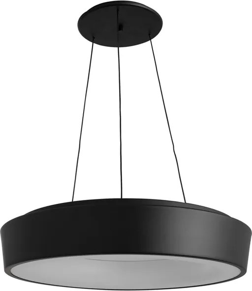 Pendente Led Alumínio 25,2w 3000k Apollo - PRETO