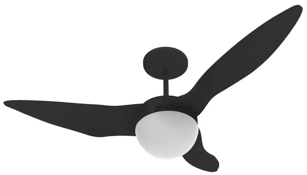 Ventilador De Teto 220V Preto Terral Black