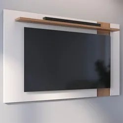 Painel para TV 70 Polegadas Extensível 180cm Amélie C05 Off White Matt