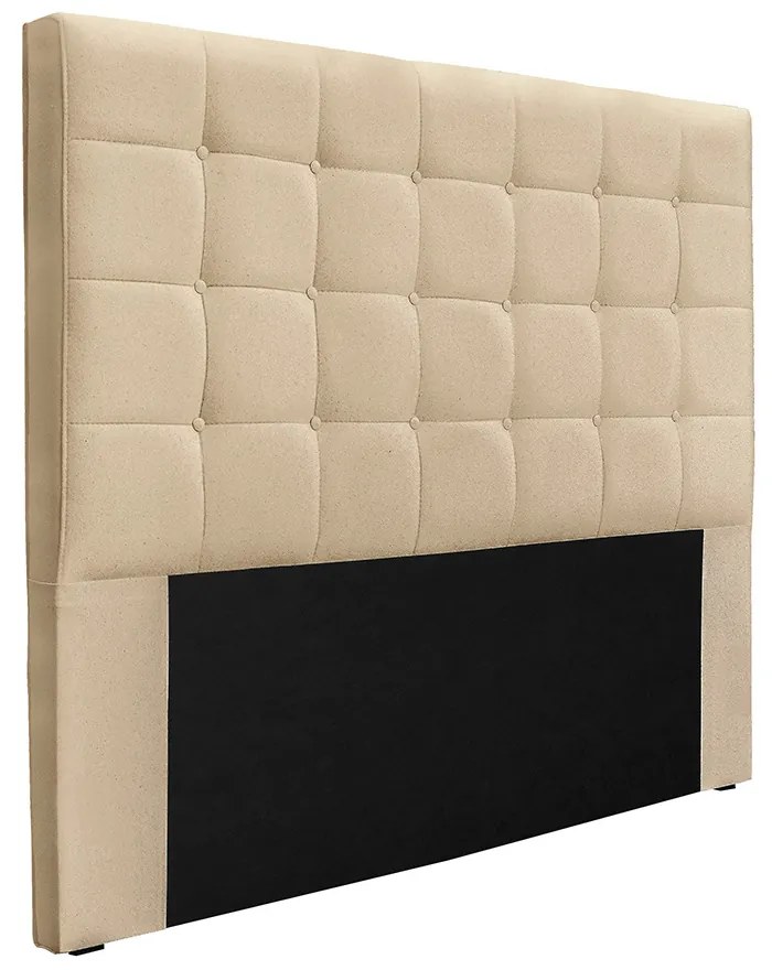 Cabeceira Cama Box Casal 140 cm Verona Linho S04 - D'Rossi - Dourado