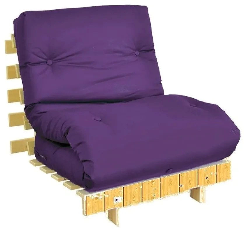 Colchonete Futon Dobravel Enrolavel Solteiro Frete Grátis