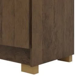 Guarda Roupa Casal 218cm 6 Portas Bolty Imbuia Rústico V02  - Mpozenat