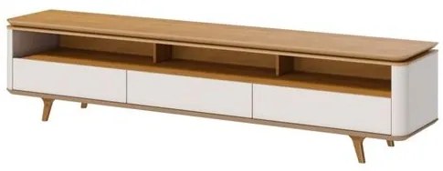 Rack Crono Cor Off White Com Nature 180cm - 75122 Sun House