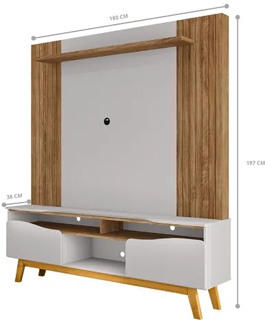 Home Atalaia Cinamomo/Off White - Bechara Móveis