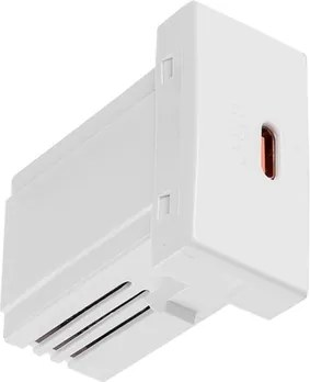Modulo Tomada Carregador Usb Tipo C Branco Inova Pro Class