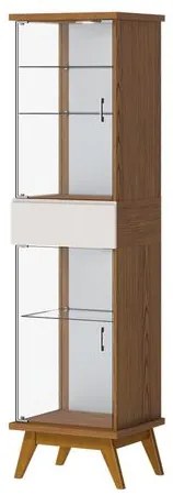 Cristaleira Crono Freijo Com Off White 183cm - 79090 Sun House