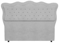 Cabeceira Casal King Cama Box 195cm Oregon Z04 Boucle Cinza - Mpozenat
