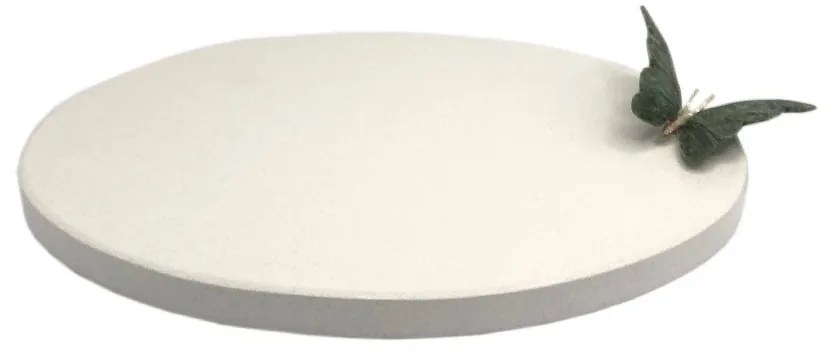 Tábua Oval Butterfly  Green