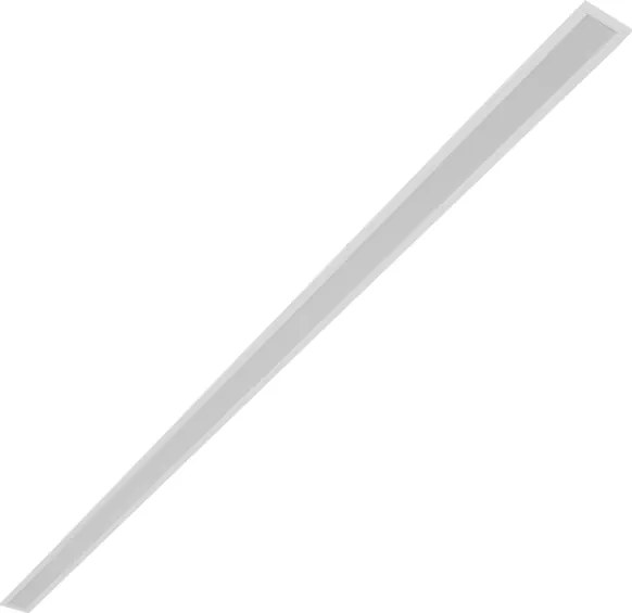 Perfil De Embutir Alumínio Branco Para Fita Led 2m Fit25