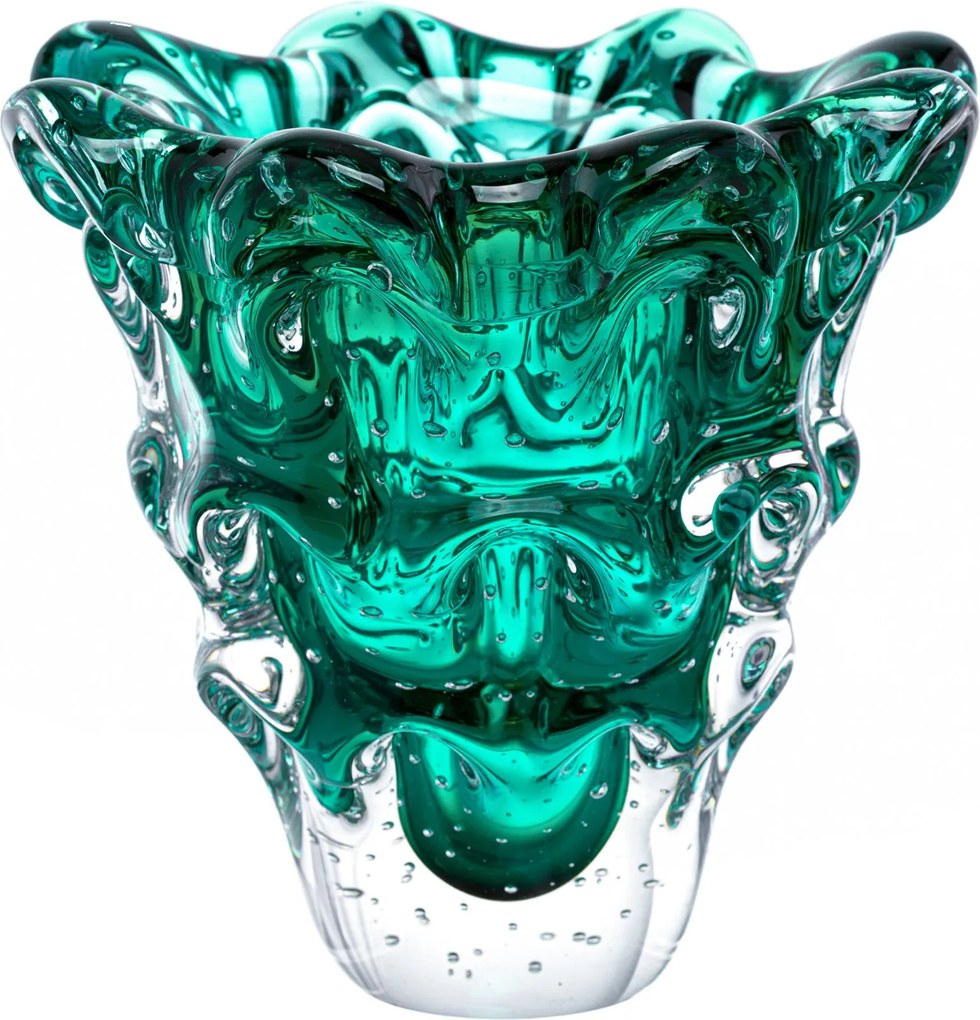 Vaso Murano Huaraz PP - Verde Esmeralda  Verde Esmeralda