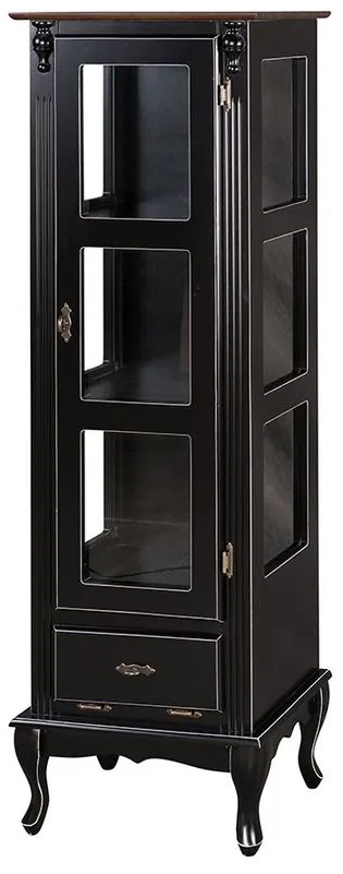 Vitrine com Porta e Gaveta - Wood Prime MY 907344