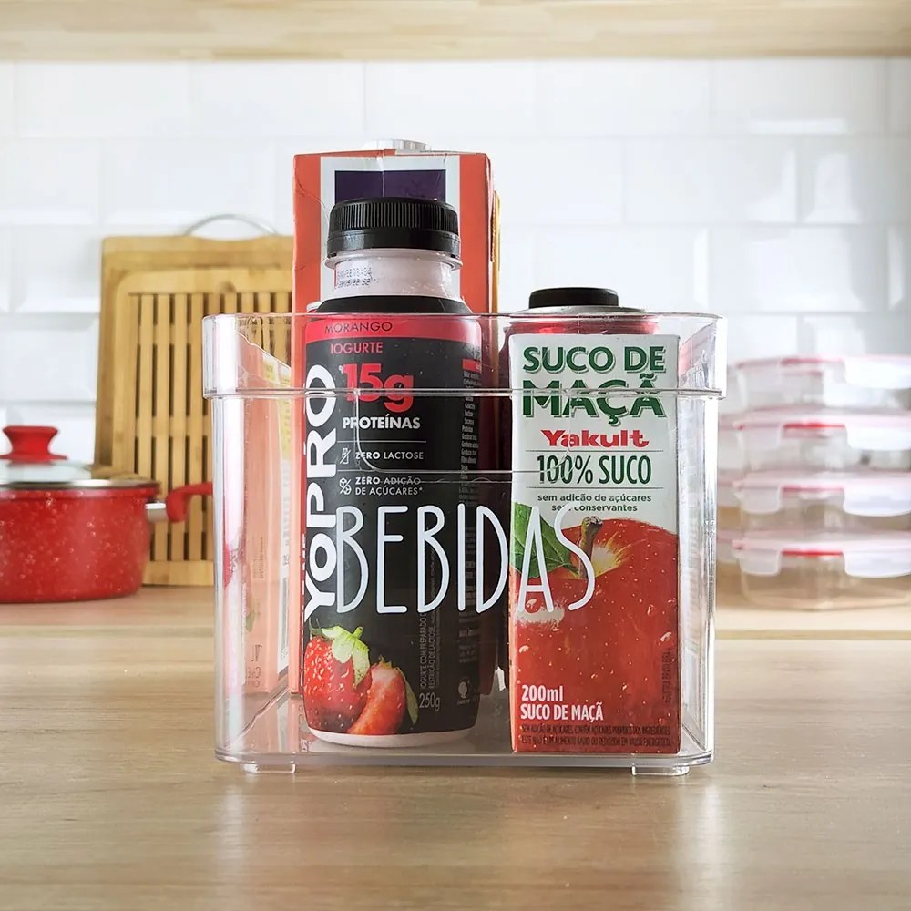 Organizadores de Geladeira com Etiqueta