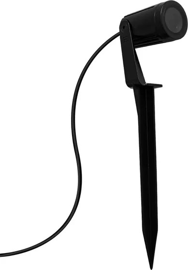 Espeto Led Preto 6,5W 2700K 14 S.Ground 24V Pro Com Grade