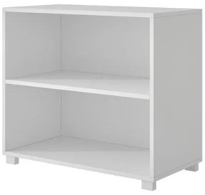 Armário Estante Livreiro 2 Nichos Bl 63 - Branco