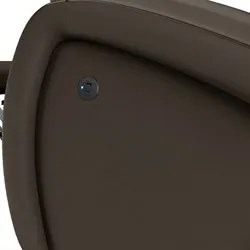 Poltrona do Papai Reclinável Kalie Power Touch USB FH9 PU Marrom - Mpo