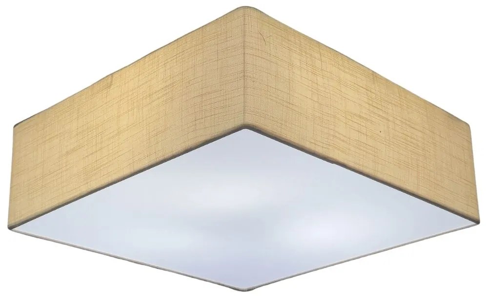 Plafon Quadrado Vivare Md-3002 Cúpula em Tecido 50x50x15cm - Bivolt Varias cores disponível