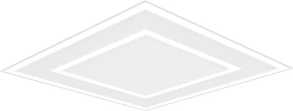 Plafon Led De Embutir Branco 65,6W 4000K Fit Edge