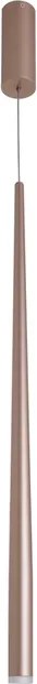 Pendente Led Aluminio 5W 3000K Chuvisco - CHAMPAGNE
