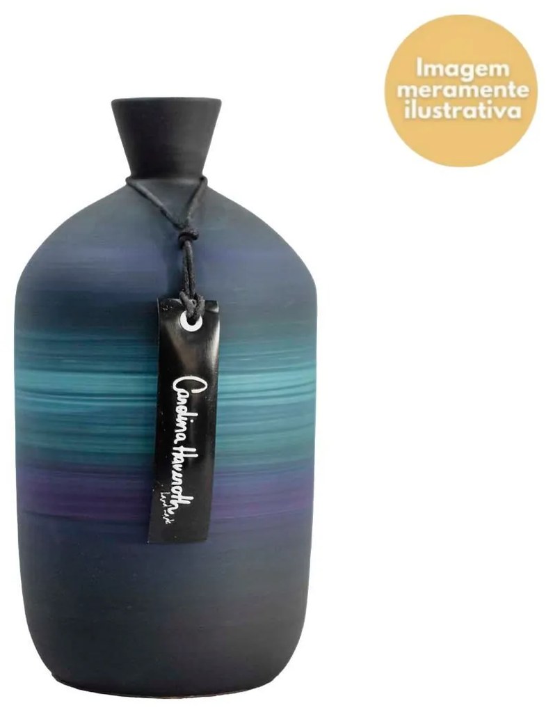 Vaso 19x12x12 - Fosco - Praia