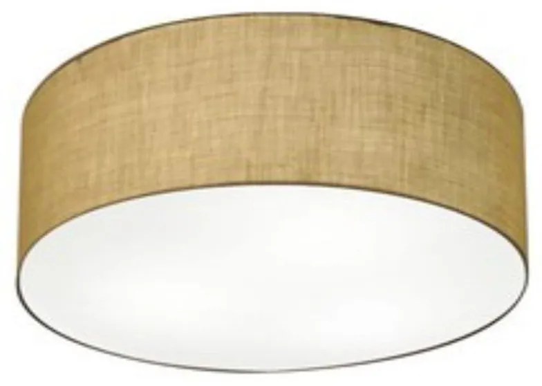 Plafon de Sobrepor Cilíndrico SP-3047 Cúpula Cor Palha