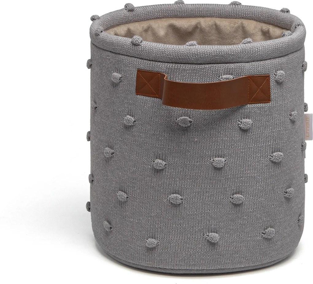 Cesto Literie Tricot M - Gris Gris