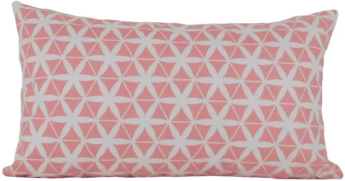 3 Capas Almofada Confort Veludo Rosa 30x50cm