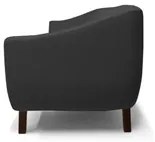 Sofá Atenas 4 Lugares 260cm C05 Corano Preto - Domi