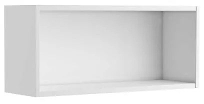 Armário De Cozinha Aéreo Em Aço Evidence 2 Portas Branco