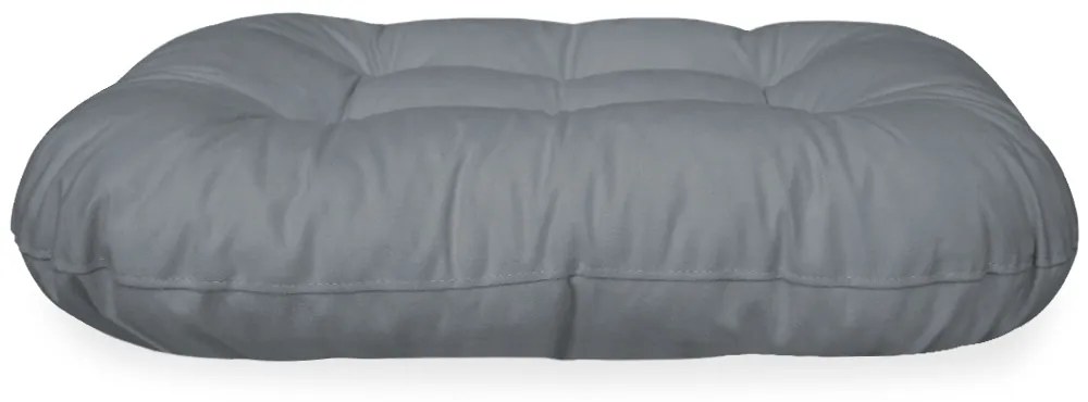 Cama Pet Nunu para Cães e Gatos Suede Cinza Grafite