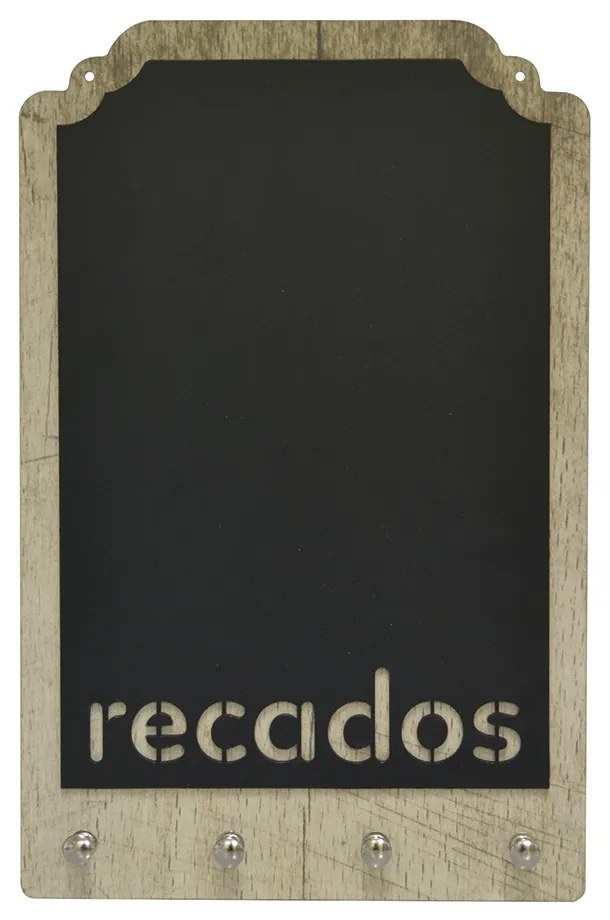 Porta Chaves Com Lousa C03 - D'Rossi