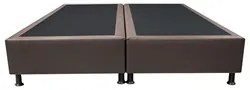 Base Box para Cama Casal Queen 158x198cm Bipartido Liz S05 Sintético M