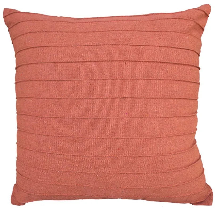 Capa de Almofada Drapeada Terra – 50x50cm