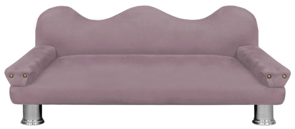 Cama Sofá Pet Meg Para Cães E Gatos Elegante e confortável Suede Crepe