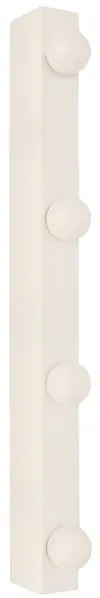 Arandela Aluminio Branco 60cm