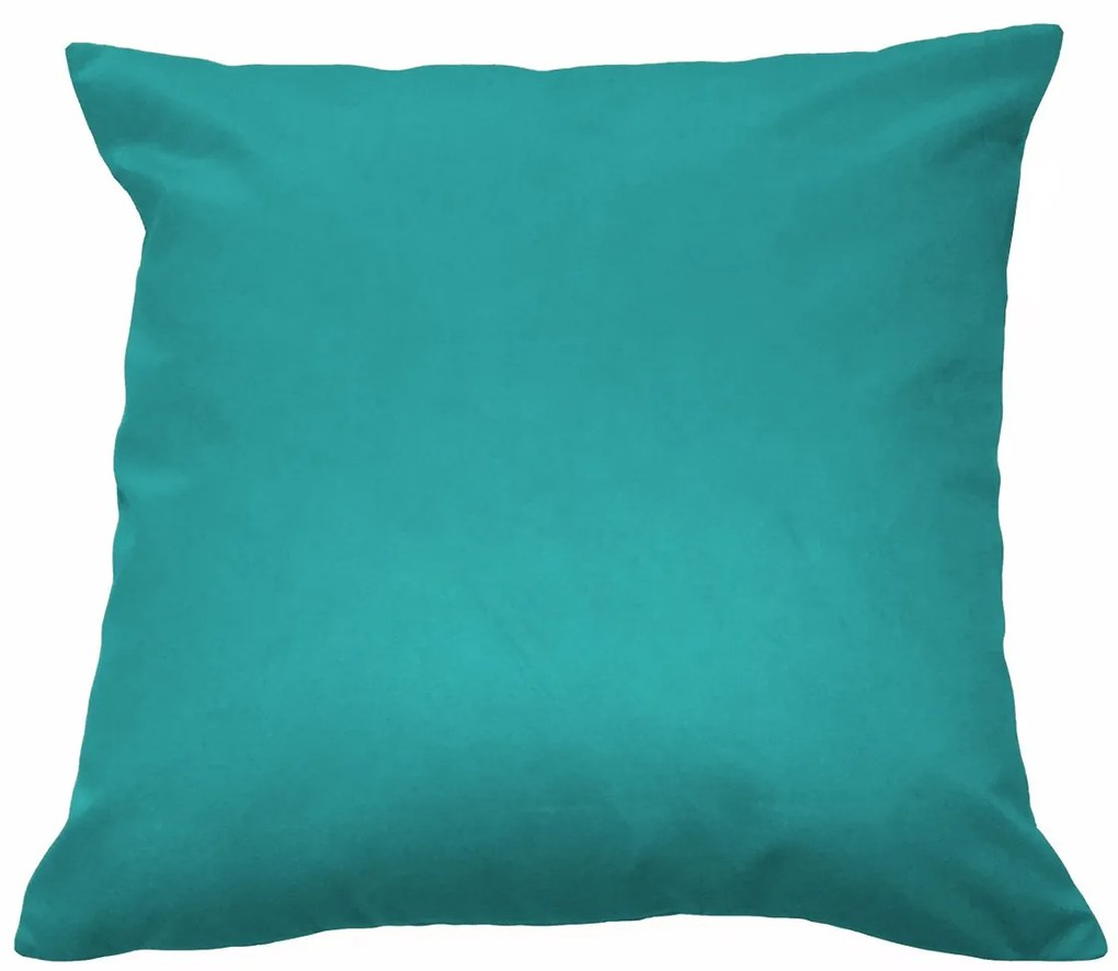 Kit 2 Almofadas Decorativas 50x50 Tecido Suede Azul Tiffany