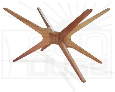 Base Mesa de Jantar Retangular XS cor Amendoa 101cm - 45825 Sun House