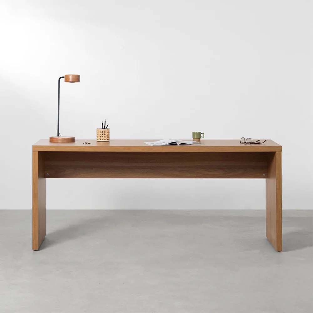 Bancada Contemporânea New Louro Freijó - 2,06m