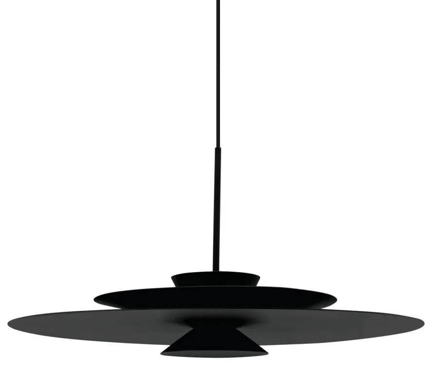 Pendente Tule Ø60X25,4Cm 1Xmr16 - Usina 25121/60 (MN-F - Mar Neutro Fosco, Igual a Cor 1)