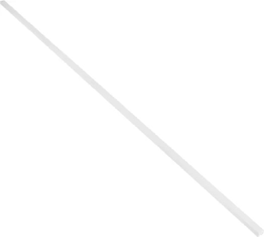 Perfil Led De Sobrepor Branco 38,4W 24V 3000K 2M Fit25