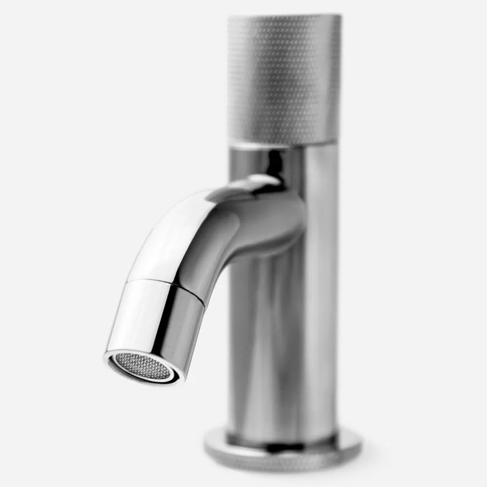 Torneira Baixa de Água Fria para Banheiro (Murat Cromado)