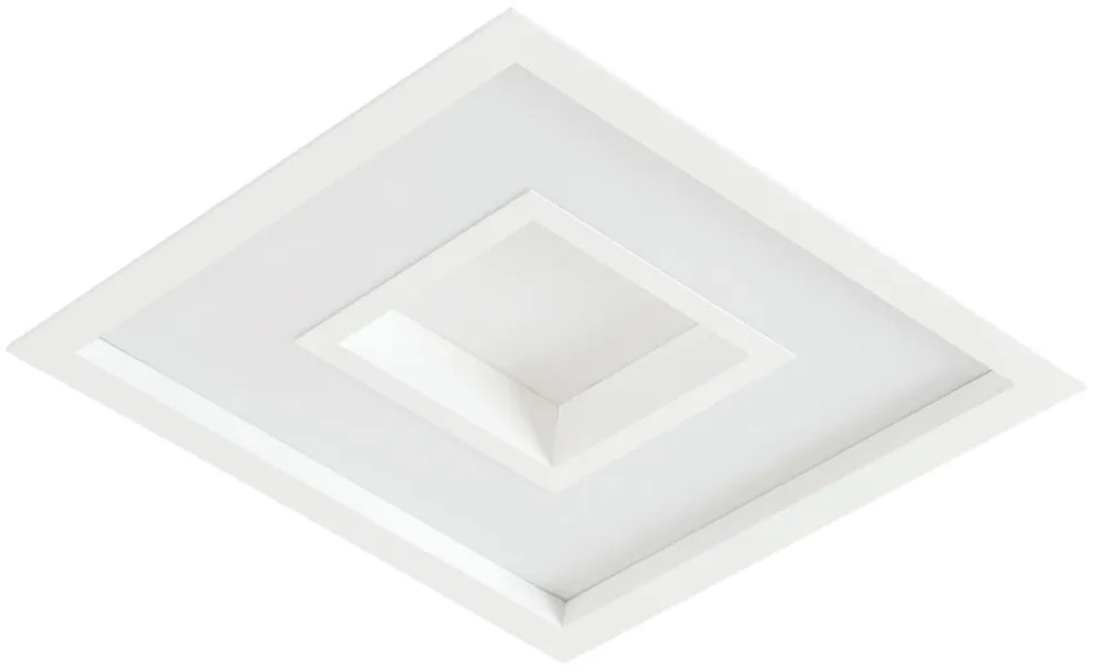 Embutido Meg 38X38Cm Led 24,4W Bivolt | Usina 19035/38 (FN-F - Fendi Fosco, 4000k)