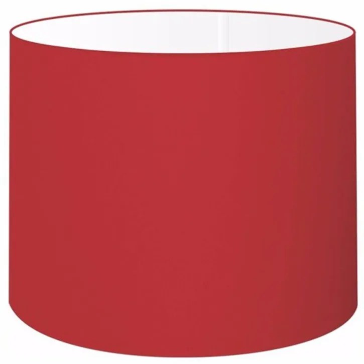 Cúpula abajur cilíndrica cp-8022 Ø45x30cm bordô