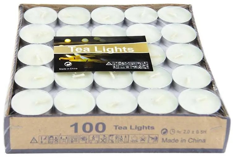 Caixa de Velas com 100 unidades
