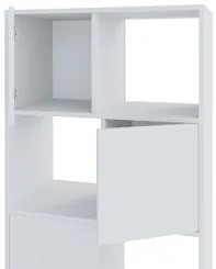 Conjunto Escritório Home Office 4 Peças Nil A06 Branco - Mpozenato