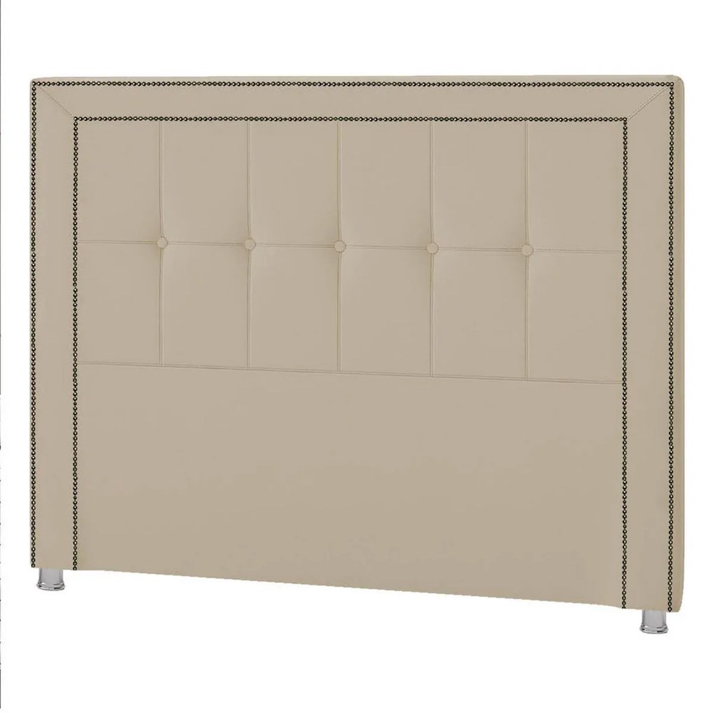 Cabeceira Casal Catania P04 140 cm Suede - ADJ Decor