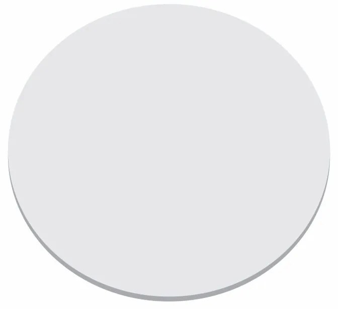 Disco Circular 55cm Branco P/ Lustre Tampa Luminaria 2mm x 55cm Td-6004