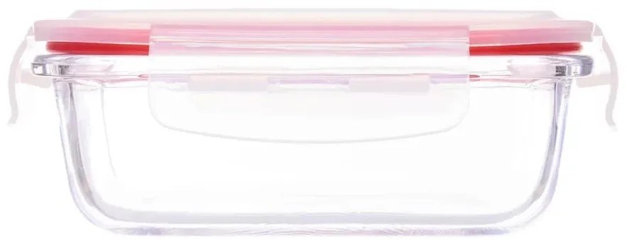 Pote Hermético de Vidro Tampa Click 600 ML