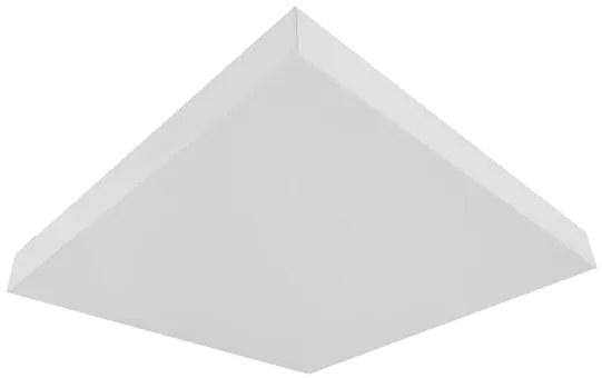 Plafon Led Sobrepor Quadrado Branco 54W Valencia - LED BRANCO FRIO (6500K)