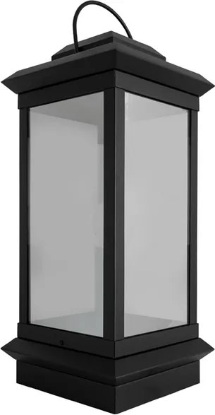 Luminaria De Piso Vidro Aluminio Preto Ip62 Toscana Trap