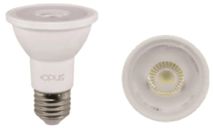 Lâmpada Par20 7W 525Lm 6500K 36° Bivolt | Opus Lp 37196